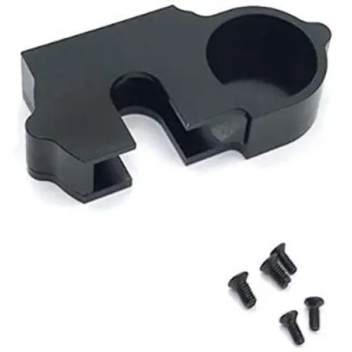 HONG YI-HAT WLtoys 144001 124018 124019 RC car Parts Metal Upgrade dust Cover Suitable for Upper and Lower Cover of Reduction Gear Spare Parts (Color : Purple)