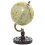 Deco 79 Wood Metal PVC Globe 5'' W, 9'' H-94436, 5'' x 9'', Green