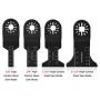 Windyus 100PCS Oscillating Tool Blades Set Multitool Cutting Accessories for Metal Wood Sand Grinding Cutting Long Lasting Powerful & Reliable
