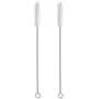 2 Qty Drink Straw Cleaning Brush - Bristle Cleaner for Stainless Steel Drinking Straws 2 Qty Drink Straw Cleaning Brush - Bristle Cleaner for Stainless Steel Drinking Straws