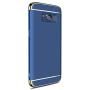 Galaxy S8 Case, 3 in 1 Hybrid Hard Plastic Case Ultra Thin and Slim Anti-Scratch Matte Finish Back Cover for Samsung Galaxy S8 (5.8)(2017) - Blue