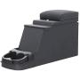 Smittybilt 31815 Security Stereo Floor Console in Denim Black for 1976-1995 Jeep Wranglers