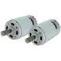 2 Pcs 550 40000RPM Electric Motor High Speed RS550 12V Motor Gearbox Accessories for Power Wheels Children Ride On Car Replacement Parts