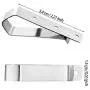 Remote Visor Clips Replacement Garage Door Opener Clip Compatible with Liftmaster Sears Chamberlain Remote Door Openers, Silver (3 Pieces)