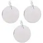 Fityle 925 Sterling Silver Blanks Round Circle Metal Coin Stamping Blank and Crafting Tags Pendants Charms Findings 6mm 8mm 10mm - 3 Pieces 6mm Fityle 925 Sterling Silver Blanks Round Circle Metal Coin Stamping Blank and Crafting Tags Pendants Charms Findings 6mm 8mm 10mm - 3 Pieces 6mm