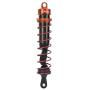 RC Shock Absorber, Metal Oil Pressure Adjustable Shock Front & Rear Damper Compatible with 1/8 RC Car (Orange)