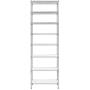 Finnhomy 8-Tier Wire Shelving Unit Adjustable Steel Wire Rack Shelving 8 Shelves Steel Storage Rack or Two 4-Tier Shelving Units with PE mat, Leveling Feet and Safety Device, NSF Certified, Chrome