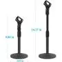 Desktop Microphone Stand, Upgraded Adjustable Table Mic Stand with Non-Slip Metal Base for Blue Yeti Snowball Spark & Other Microphone Desktop Microphone Stand, Upgraded Adjustable Table Mic Stand with Non-Slip Metal Base for Blue Yeti Snowball Spark & Other Microphone