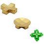 Elite Series 2 Accessories Kit, 2 Pcs Interchangeable Metal D-Pads with 1 Adjustment Tool, Perfect for Xbox One Elite Series 2 Controller (Gold)