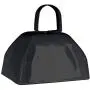 Metal Cowbells with Handles 3 inch Novelty Noise Maker - 12 Pack (Black)