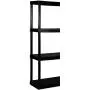 Gracious Living 4 Medium Duty Shelf Unit, 32''X14''X54.5'', Black Gracious Living 4 Medium Duty Shelf Unit, 32''X14''X54.5'', Black