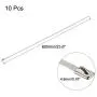 uxcell 24 Inches Stainless Steel Cable Zip Ties Multi-Purpose Metal Exhaust Wrap 10pcs uxcell 24 Inches Stainless Steel Cable Zip Ties Multi-Purpose Metal Exhaust Wrap 10pcs