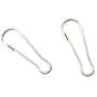 LASSUM 100 PCS Metal Snap Spring Clips Hooks 22 mm Purse Pulis Snap Clip Hobby ID Card Key Chain Parts LASSUM 100 PCS Metal Snap Spring Clips Hooks 22 mm Purse Pulis Snap Clip Hobby ID Card Key Chain Parts