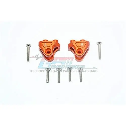 GPM Losi 1:10 Baja Rey / Rock Rey Upgrade Parts Aluminum Rear Upper Axle Mount Set for Suspension Links - 1Pr Set Orange GPM Losi 1:10 Baja Rey / Rock Rey Upgrade Parts Aluminum Rear Upper Axle Mount Set for Suspension Links - 1Pr Set Orange