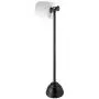 mDesign Decorative Metal Toilet Paper Holder Stand and Dispenser for Bathroom and Powder Room - Holds Mega Rolls - Black