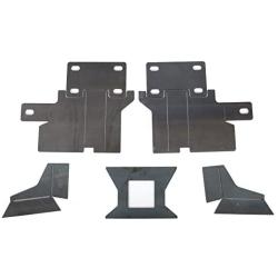 DIY Rear Bumper Kit Bare Metal Compatible with 1984-2001 Jeep Cherokee XJ