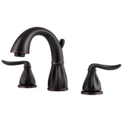 Pfister F049LT0Y Sedona 2-Handle 8 Inch Widespread Bathroom Faucet in Tuscan Bronze