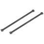 RC Car Drive Shafts, 2 Pcs 101mm Metal Dog Bone Drive Shafts for FS 53633/51805 / 51806 1/10 Scale RC Car Accessory Parts(Black)
