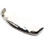 Front Bumper Compatible with 1998-2004 Chevrolet S10 Chrome (S10 LS Appearance Package) with Moulding Holes