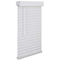 LOTUS & WINDOWARE 2'' Faux Wood Blind, 47'' x 72'', White