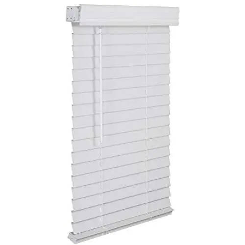 LOTUS & WINDOWARE 2'' Faux Wood Blind, 47'' x 72'', White LOTUS & WINDOWARE 2'' Faux Wood Blind, 47'' x 72'', White