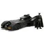 Jada Toys DC Comics Batman 1989 Batmobile DIE-CAST Car Model Kit, 1: 24 Scale Vehicle & 2.75'' Collectible Metal Figurine, Build N’ Collect, Black, JA30874