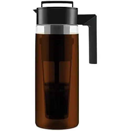 Takeya Patented Deluxe Cold Brew Coffee Maker, Two Quart, Black Takeya Patented Deluxe Cold Brew Coffee Maker, Two Quart, Black