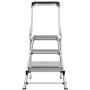 Little Giant Ladders, Safety Step, 3-Step, 3 foot, Step Stool, Aluminum, Type 1A, 300 lbs weight rating, (10310BA)