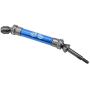 keyren Rear Drive Shaft RC Truck Drive Shaft, 2pcs SLA031 Upgrade Parts CVD Transmission Axle, Metal for Traxxas Slash 4X4 1/10 Truck RC Car(SLA031NB Dark Blue)