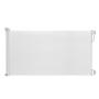 EasyBaby Products Extra Wide Indoor Outdoor Retractable Baby Gate, 33'' Tall, Extends up to 71'' Wide, White