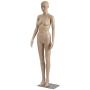 Female Mannequin Torso Dress Form Mannequin Body 69 Inches Adjustable Mannequin Dress Model Full Body Plastic Detachable Mannequin Stand Realistic Display Mannequin Head Metal Base