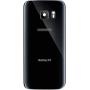 CELL4LESS Compatible Back Glass Cover Back Door w/Installed Camera Lens, Custom Removal Tool & Installed Adhesive Replacement for Samsung Galaxy S7 - All Models G930 - OEM Replacement (Black)