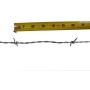 Light Duty 4 Pt Real Barbed Wire - 18 Gauge 4 Point - (50 Feet) for Crafts and Yard - Made in USA