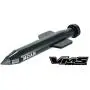 VMS RACING GUNMETAL MOAB ANTENNA in Heavy Gauge CNC Machined Billet Aluminum Short Compatible with CHEVY SILVERADO 1500 2500 3500
