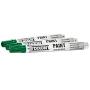 Dixon Paint Markers, Medium Tip, Box of 12 Markers, Green (80224)