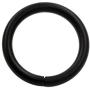 BIKICOCO 1 Metal O-Ring Buckle Connector Round Loops Non Welded for Bags Webbing Purse and Belt Straps, Black, Pack of 20