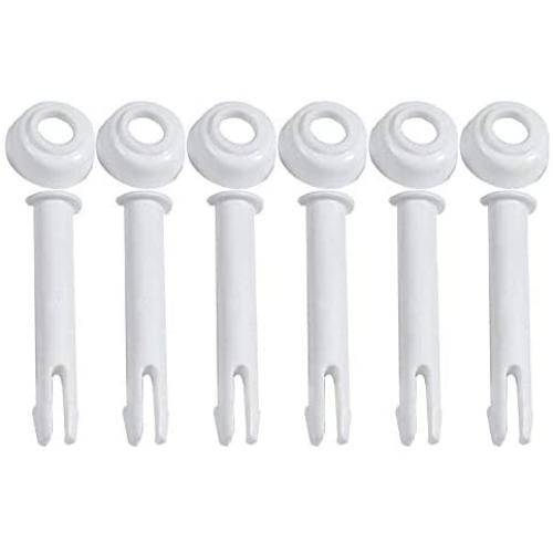 Intex Replacement Joint Pin & Seal for 10 - 12 Round Metal Frame Pools, 6 Pack
