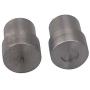 BQLZR Silver 10mm Button Surface Dia Snap Button Dies Mold Set for 655 Hand Pressing Machine Spare Parts 1 Set