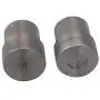 BQLZR Silver 10mm Button Surface Dia Snap Button Dies Mold Set for 655 Hand Pressing Machine Spare Parts 1 Set