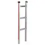 Magliner HMK15AG2C Aluminum Hand Truck, Vertical Loop Handle, 18'' x 9'' Aluminum Extruded Nose Plate, 500 lb Capacity