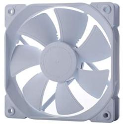 Fractal Design Dynamic X2 GP-12 Computer Fan - Silent Fan - High Airflow – 120x120x25 mm – 1200RPM – FDB-Bearings – Trip Wire - Aerodynamically Shaped Struts – 12v - White Edition (Single)