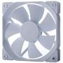 Fractal Design Dynamic X2 GP-12 Computer Fan - Silent Fan - High Airflow – 120x120x25 mm – 1200RPM – FDB-Bearings – Trip Wire - Aerodynamically Shaped Struts – 12v - White Edition (Single)