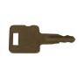 5P8500 Ignition Key Fits Caterpillar Heavy Equipment - All Metal Key