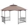 Sunjoy D-GZ076PST-D Madison Gazebo Softtop, Brown