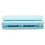 Chris.W A5 6-Hole Paper Punch, Adjustable Metal Hole Puncher for A5/Personal/Pocket Size Six Ring Binder Planner Inserts and More - 6 Sheet Capacity - 5.5mm Hole Diameter(Blue) Chris.W A5 6-Hole Paper Punch, Adjustable Metal Hole Puncher for A5/Personal/Pocket Size Six Ring Binder Planner Inserts and More - 6 Sheet Capacity - 5.5mm Hole Diameter(Blue)