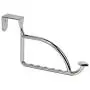 Spectrum Diversified Hanger Holder & Hook, Extender Over-the-Door Closet, Bedroom & Laundry Room, Hanging Clothes Drying Rack, Chrome Spectrum Diversified Hanger Holder & Hook, Extender Over-the-Door Closet, Bedroom & Laundry Room, Hanging Clothes Drying Rack, Chrome