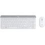 Logitech MK470 Slim Wireless Combo - Off White