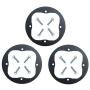 KIPA 3-Pack Deck Spindle Reinforcement Ring for Cub Cadet RZT 50 Mower RZT50 RZT54 918-04126A 918-04125B 918-0671B 918-04126 918-04125 918-04608A 618-04636 618-04636A 618-04865A 918-04636A 918-04865A