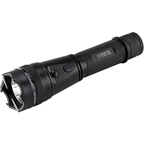 VIPERTEK VTS-195 - 59 Billion Heavy Duty Stun Gun - Rechargeable with LED Tactical Flashlight VIPERTEK VTS-195 - 59 Billion Heavy Duty Stun Gun - Rechargeable with LED Tactical Flashlight