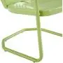 Crosley Furniture CO1001A-KL Griffith Retro Metal Outdoor Chair, Key Lime Crosley Furniture CO1001A-KL Griffith Retro Metal Outdoor Chair, Key Lime